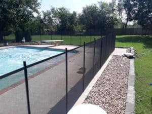 life-saver-pool-fence-4ft-all-black-installation-piedmont-ok