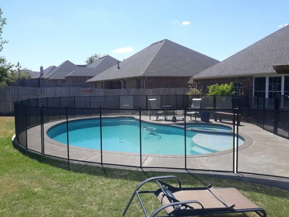 pool fence installed in Stillwater Oklahoma City