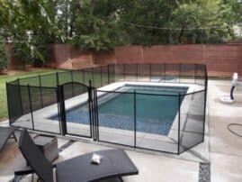 mesh pool fence for inground and above ground pools El Reno, OK