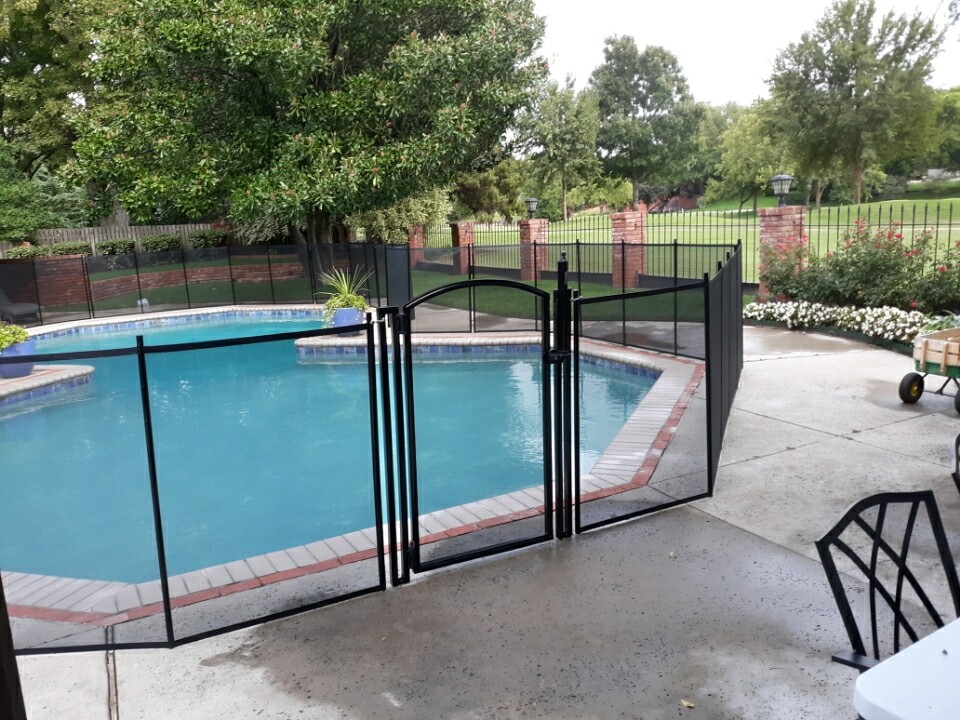 pool gate installed in Edmond, OK