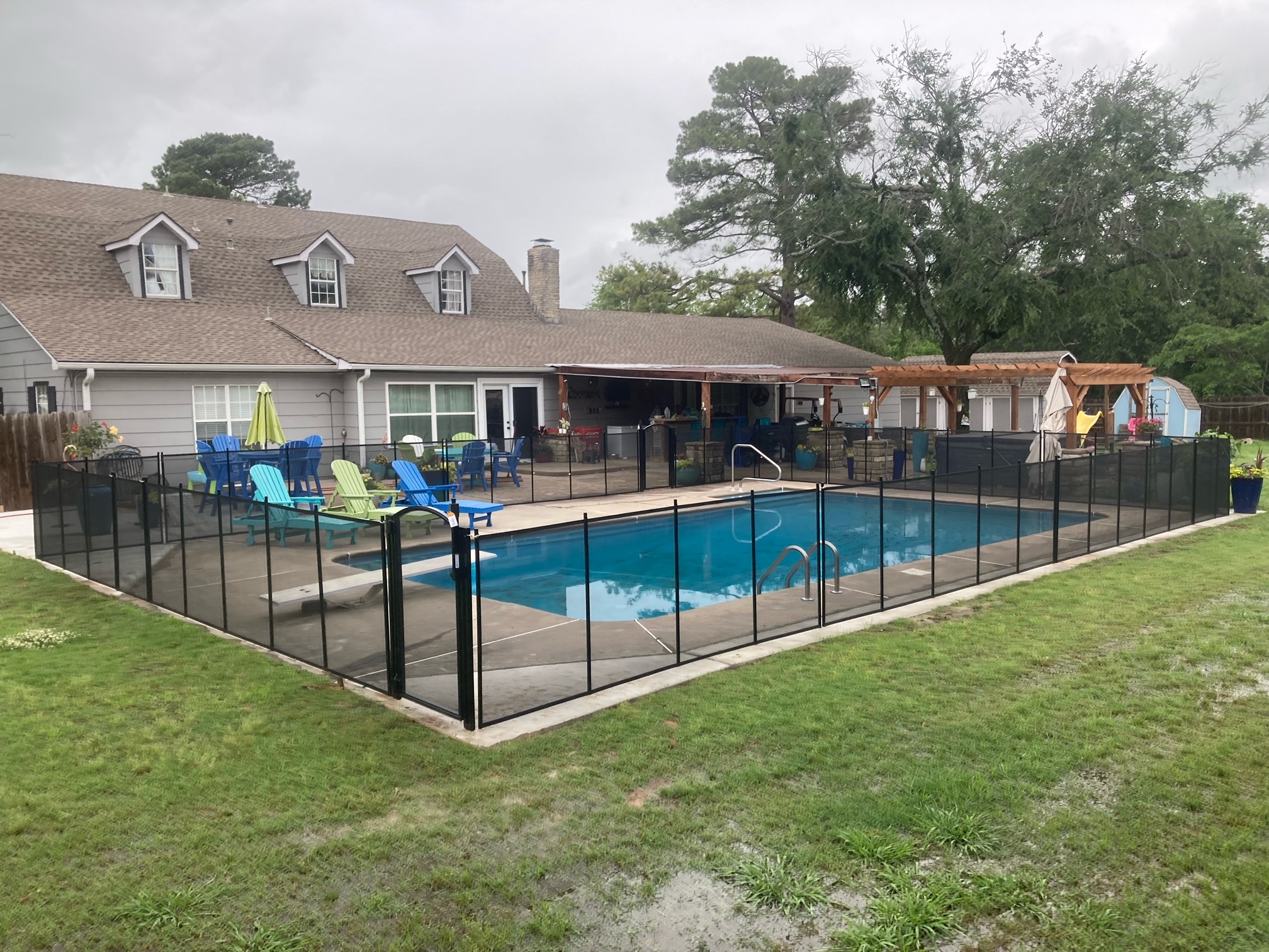 pool gate installed in Norman, OK