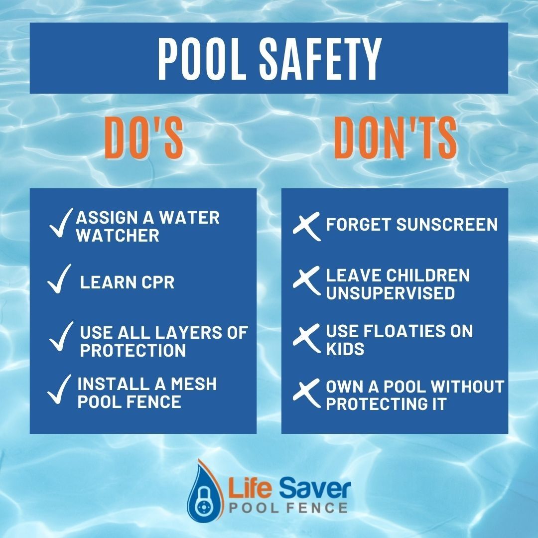 Pool Safety Tips from Life Saver Pool Fence of Oklahoma
